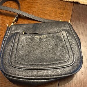 Marc Jacobs Black Textured Crossbody Bag